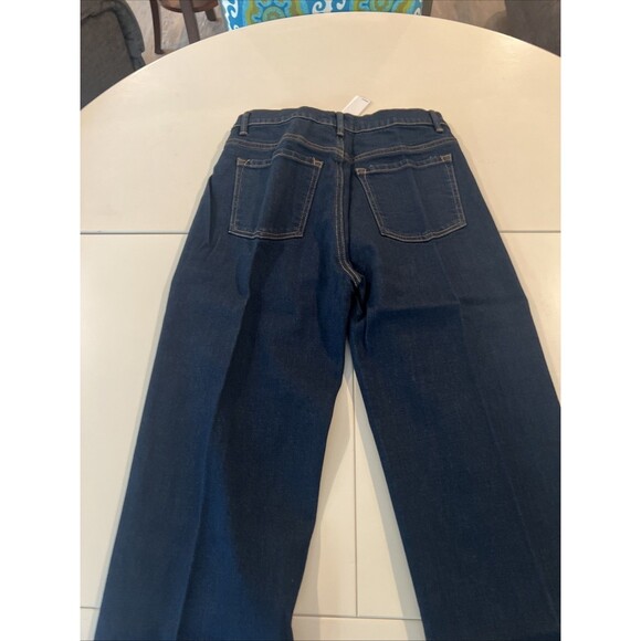 Tractr Jeans Sz 3/26 Color Block 2 Tone Blue Crop Women - Picture 7 of 9